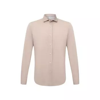 Хлопковая рубашка Brunello Cucinelli
