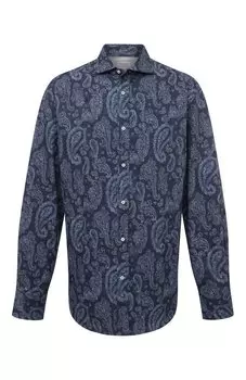 Хлопковая рубашка Brunello Cucinelli