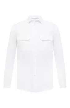 Хлопковая рубашка Brunello Cucinelli