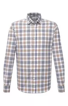 Хлопковая рубашка Brunello Cucinelli