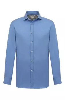 Хлопковая рубашка Brunello Cucinelli