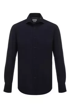 Хлопковая рубашка Brunello Cucinelli