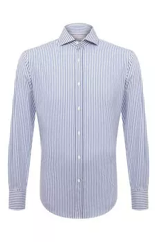 Хлопковая рубашка Brunello Cucinelli