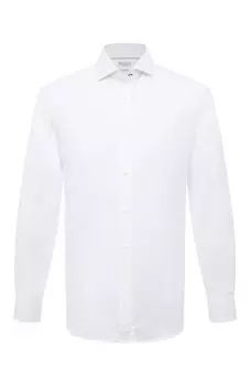 Хлопковая рубашка Brunello Cucinelli