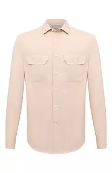 Хлопковая рубашка Brunello Cucinelli