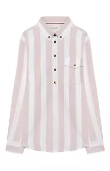 Хлопковая рубашка Brunello Cucinelli