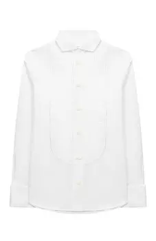Хлопковая рубашка Brunello Cucinelli