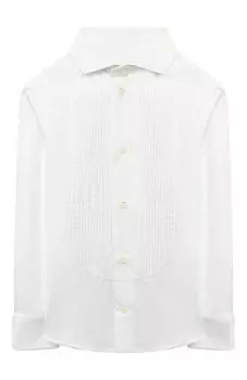 Хлопковая рубашка Brunello Cucinelli