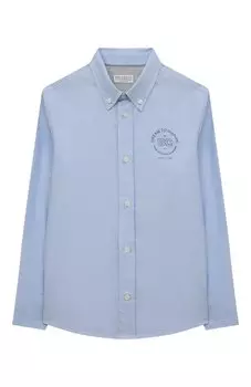 Хлопковая рубашка Brunello Cucinelli