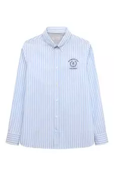 Хлопковая рубашка Brunello Cucinelli