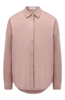 Хлопковая рубашка Brunello Cucinelli