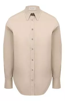 Хлопковая рубашка Brunello Cucinelli