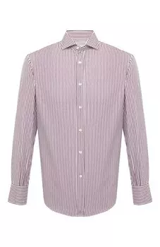 Хлопковая рубашка Brunello Cucinelli