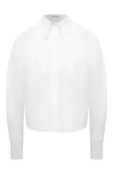 Хлопковая рубашка Brunello Cucinelli