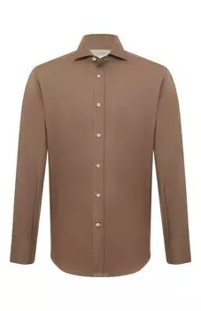 Хлопковая рубашка Brunello Cucinelli