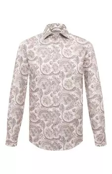 Хлопковая рубашка Brunello Cucinelli