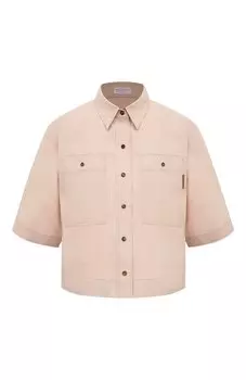 Хлопковая рубашка Brunello Cucinelli