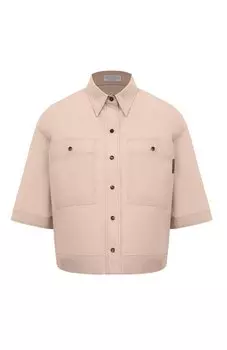 Хлопковая рубашка Brunello Cucinelli