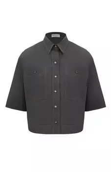 Хлопковая рубашка Brunello Cucinelli
