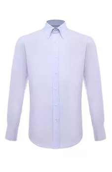 Хлопковая рубашка Brunello Cucinelli