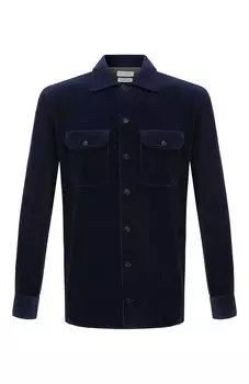 Хлопковая рубашка Brunello Cucinelli