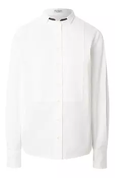 Хлопковая рубашка Brunello Cucinelli