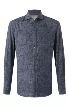 Хлопковая рубашка Brunello Cucinelli