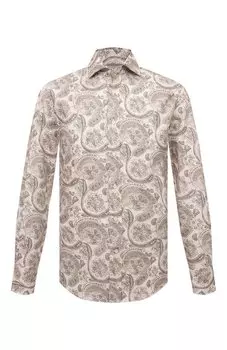 Хлопковая рубашка Brunello Cucinelli