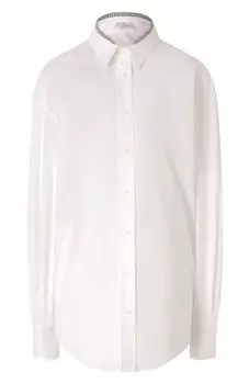Хлопковая рубашка Brunello Cucinelli