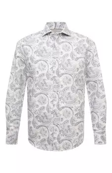 Хлопковая рубашка Brunello Cucinelli