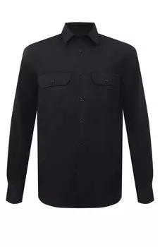 Хлопковая рубашка Brunello Cucinelli