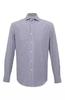 Хлопковая рубашка Brunello Cucinelli