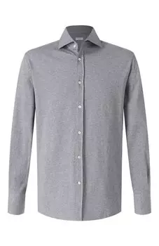 Хлопковая рубашка Brunello Cucinelli