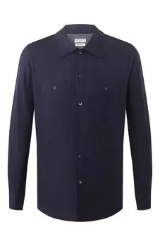 Хлопковая рубашка Brunello Cucinelli