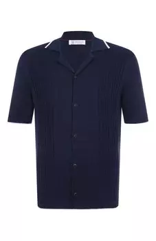 Хлопковая рубашка Brunello Cucinelli
