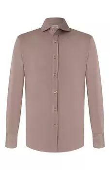 Хлопковая рубашка Brunello Cucinelli