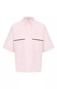 Хлопковая рубашка Brunello Cucinelli