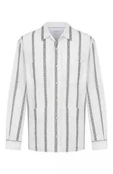 Хлопковая рубашка Brunello Cucinelli