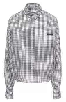 Хлопковая рубашка Brunello Cucinelli