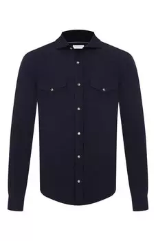 Хлопковая рубашка Brunello Cucinelli