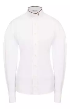 Хлопковая рубашка Brunello Cucinelli