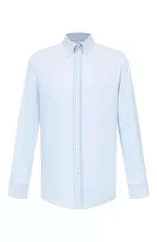 Хлопковая рубашка Brunello Cucinelli