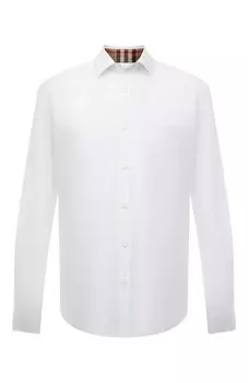 Хлопковая рубашка Burberry