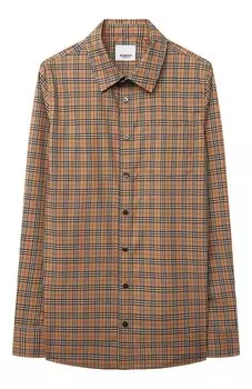 Хлопковая рубашка Burberry