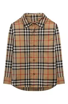 Хлопковая рубашка Burberry