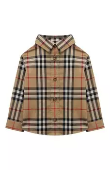 Хлопковая рубашка Burberry