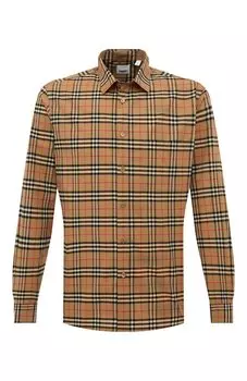 Хлопковая рубашка Burberry