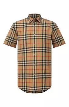 Хлопковая рубашка Burberry