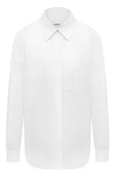 Хлопковая рубашка Burberry