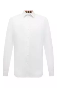 Хлопковая рубашка Burberry